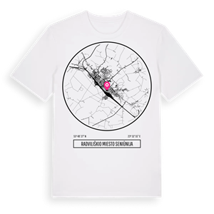 Radviliškio miesto seniūnija t-shirt – ekologisk bomull t-shirt från Pinshirt