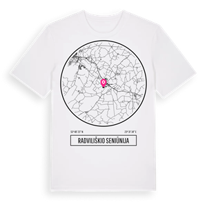 Radviliškio seniūnija t-shirt – ekologisk bomull t-shirt från Pinshirt