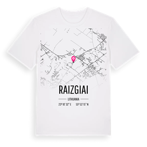 Raizgiai karta t-shirt – ekologisk bomull t-shirt från Pinshirt