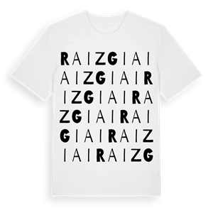 Raizgiai ordlek t-shirt – ekologisk bomull t-shirt från Pinshirt
