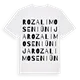 Rozalimo seniūnija ordlek t-shirt
