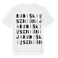 Rudiškių seniūnija ordlek t-shirt