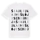 Šiaulių kaimiškoji seniūnija ordlek t-shirt