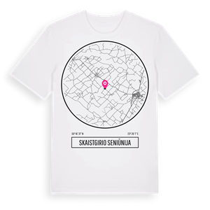 Skaistgirio seniūnija t-shirt – ekologisk bomull t-shirt från Pinshirt