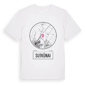 Sutkūnai t-shirt – ekologisk bomull t-shirt från Pinshirt