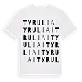 Tyruliai ordlek t-shirt