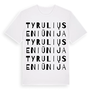 Tyrulių seniūnija ordlek t-shirt – ekologisk bomull t-shirt från Pinshirt