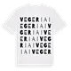 Vegeriai ordlek t-shirt