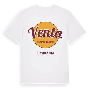 Venta cirkel t-shirt – ekologisk bomull t-shirt från Pinshirt