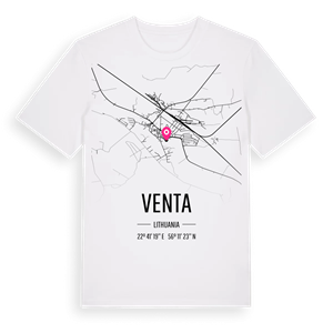 Venta karta t-shirt – ekologisk bomull t-shirt från Pinshirt