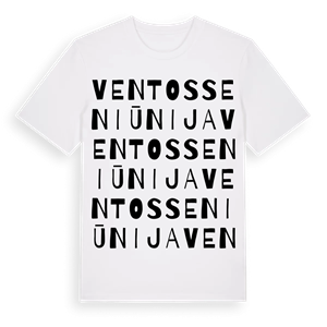 Ventos seniūnija ordlek t-shirt – ekologisk bomull t-shirt från Pinshirt