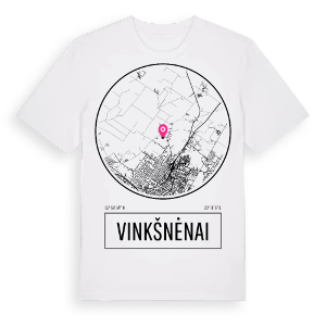 Vinkšnėnai t-shirt – ekologisk bomull t-shirt från Pinshirt