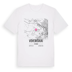 Voveriškiai karta t-shirt – ekologisk bomull t-shirt från Pinshirt