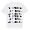 Šibensko-kninska županija ordlek t-shirt