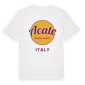 Acate cirkel t-shirt – ekologisk bomull t-shirt från Pinshirt