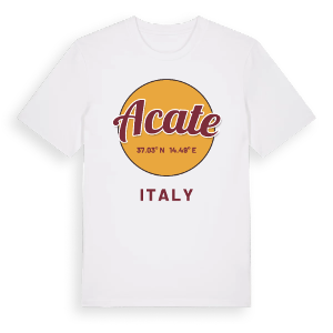 Acate cirkel t-shirt – ekologisk bomull t-shirt från Pinshirt