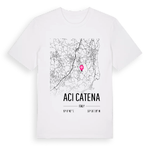 Aci Catena karta t-shirt – ekologisk bomull t-shirt från Pinshirt