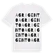 Agrigento ordlek t-shirt