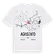 Agrigento karta t-shirt