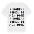 Aidone ordlek t-shirt