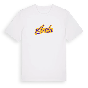 Avola baseball t-shirt – ekologisk bomull t-shirt från Pinshirt