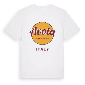 Avola cirkel t-shirt – ekologisk bomull t-shirt från Pinshirt
