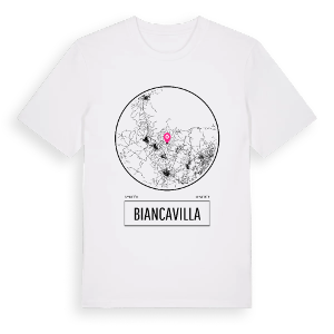 Biancavilla t-shirt – ekologisk bomull t-shirt från Pinshirt