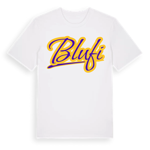 Blufi baseball t-shirt – ekologisk bomull t-shirt från Pinshirt