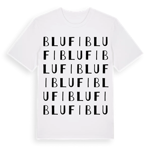 Blufi ordlek t-shirt – ekologisk bomull t-shirt från Pinshirt
