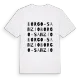 Borgo-Sanzio ordlek t-shirt