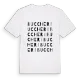 Buccheri ordlek t-shirt