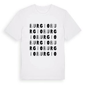 Burgio ordlek t-shirt – ekologisk bomull t-shirt från Pinshirt