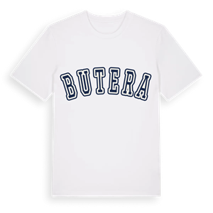 Butera college t-shirt – ekologisk bomull t-shirt från Pinshirt