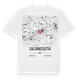 Caltanissetta karta t-shirt