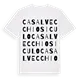 Casalvecchio Siculo ordlek t-shirt