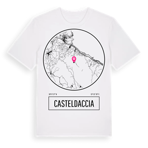 Casteldaccia t-shirt – ekologisk bomull t-shirt från Pinshirt