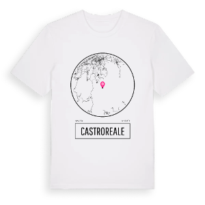 Castroreale t-shirt – ekologisk bomull t-shirt från Pinshirt