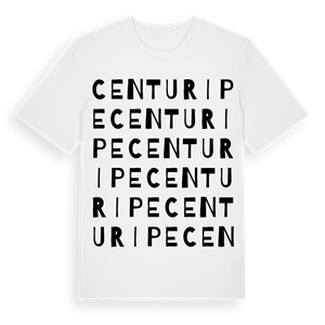 Centuripe ordlek t-shirt – ekologisk bomull t-shirt från Pinshirt