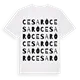 Cesarò ordlek t-shirt
