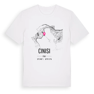 Cinisi karta t-shirt – ekologisk bomull t-shirt från Pinshirt
