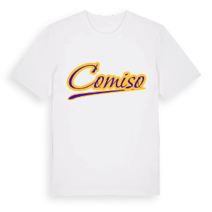 Comiso baseball t-shirt – ekologisk bomull t-shirt från Pinshirt