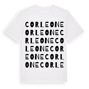 Corleone ordlek t-shirt – ekologisk bomull t-shirt från Pinshirt