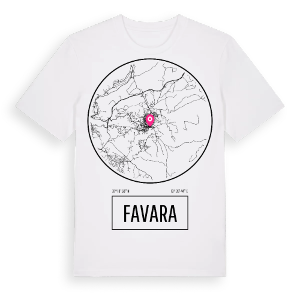 Favara t-shirt – ekologisk bomull t-shirt från Pinshirt