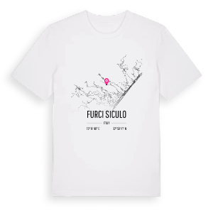 Furci Siculo karta t-shirt – ekologisk bomull t-shirt från Pinshirt
