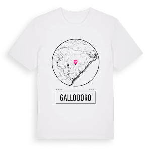 Gallodoro t-shirt – ekologisk bomull t-shirt från Pinshirt