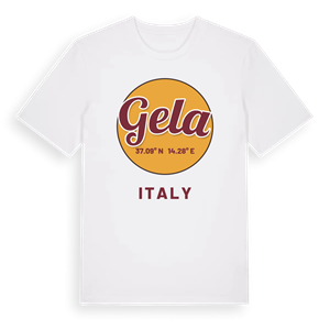 Gela cirkel t-shirt – ekologisk bomull t-shirt från Pinshirt