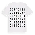 Geraci Siculo ordlek t-shirt