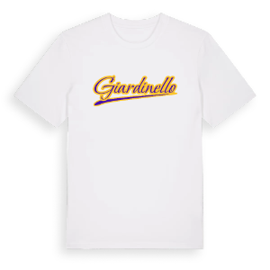 Giardinello baseball t-shirt – ekologisk bomull t-shirt från Pinshirt