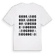 Godrano ordlek t-shirt