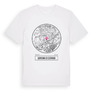 Gravina di Catania t-shirt – ekologisk bomull t-shirt från Pinshirt